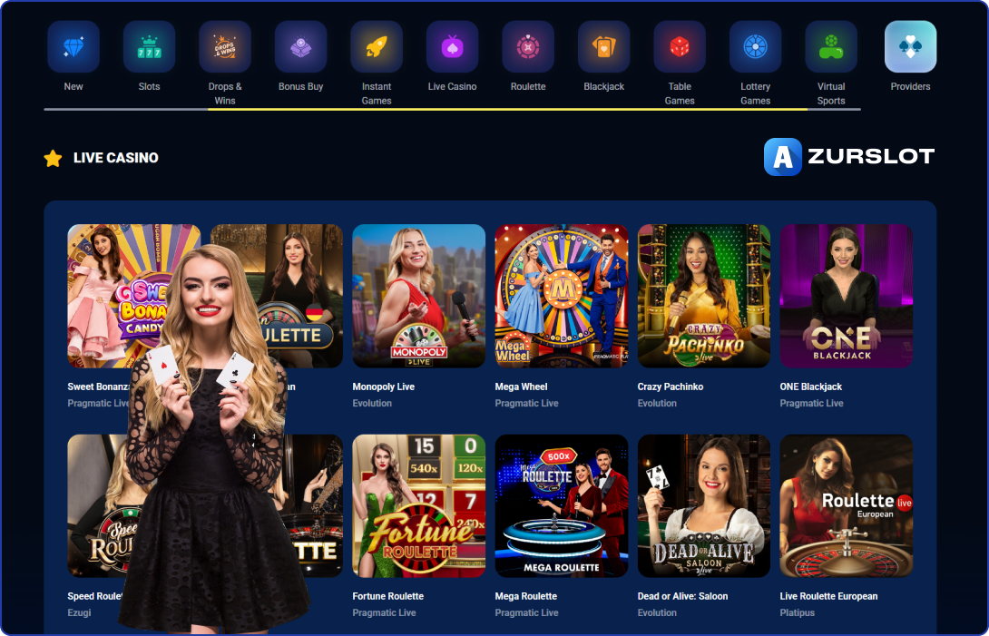 Azur Slot Casino-Plattform Azur Slot Casino-Plattform
